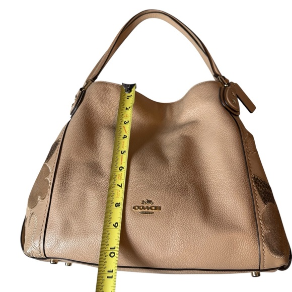 COACH EDIE PATCHWORK TEA ROSE SHOULDER BAG NO-L1792-24966 COACH LEGACY Hโฆ - Picture 3 of 16